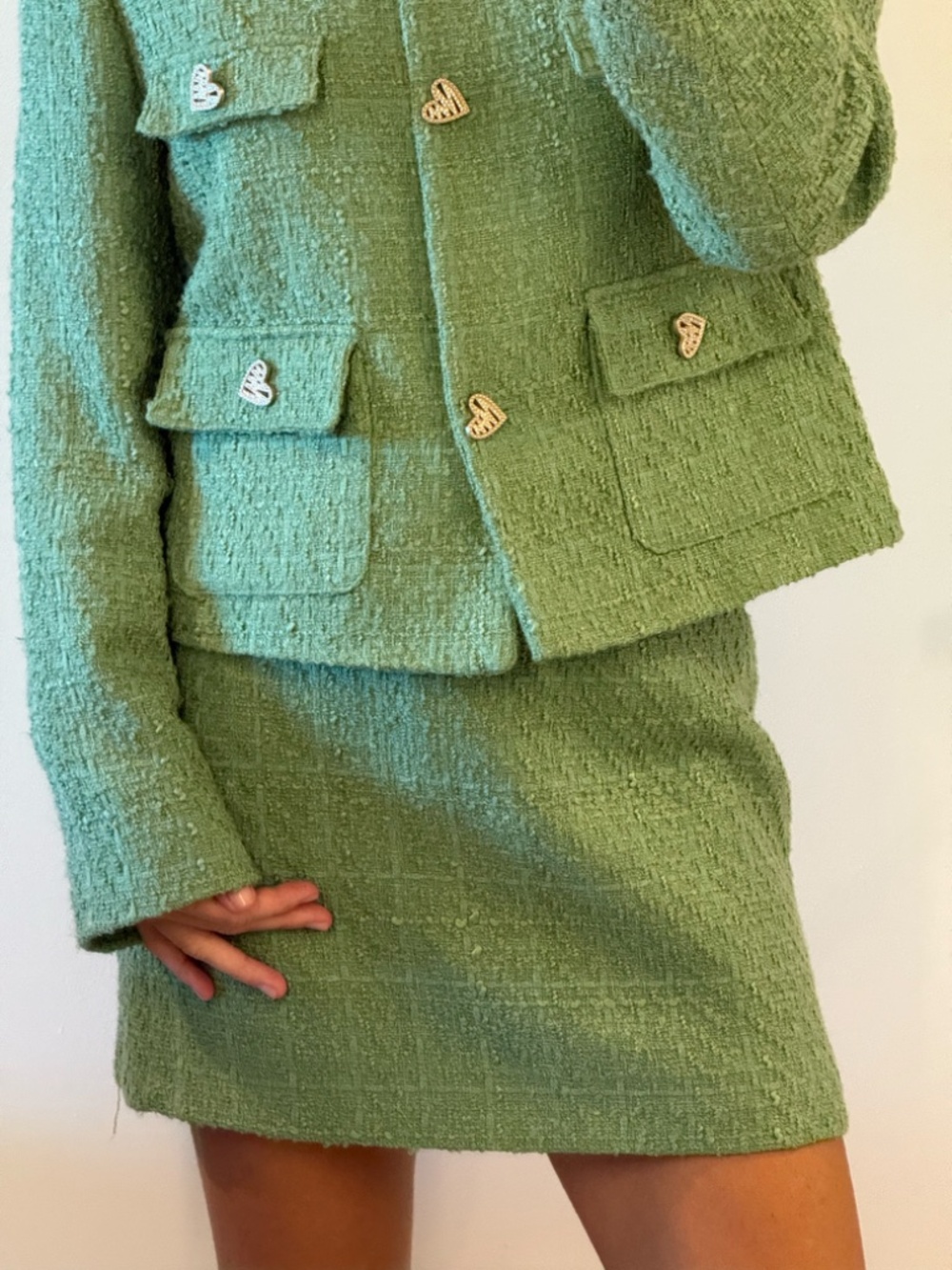 Green Tweed Mango Matching Set